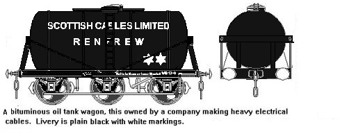 Six wheeled bitumen tank wagon