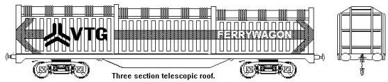 VTG bogie ferry van