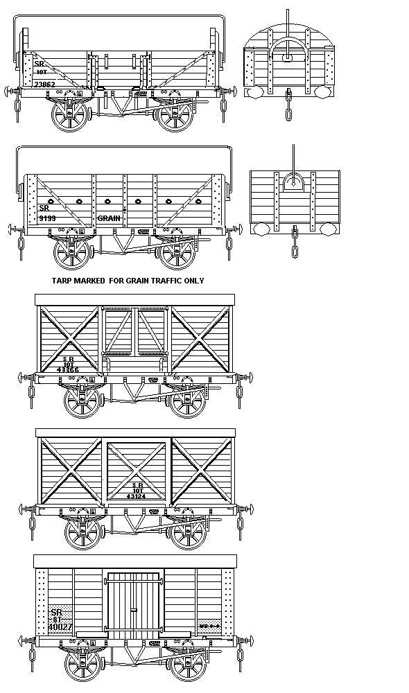 Post 1937 SR liveries