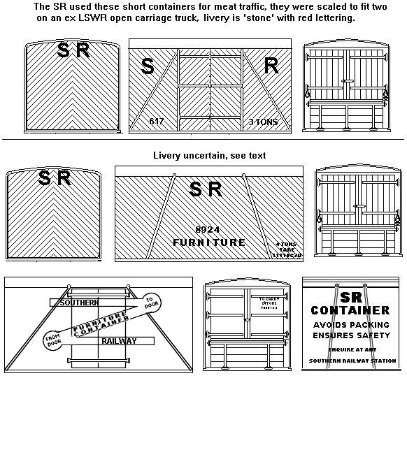 SR closed container liveries