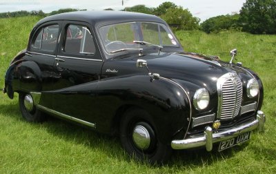 Typical motor car from 1954
