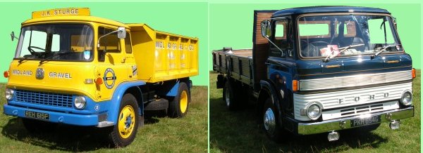1968 tipper lorry, photographed at a show in 2007