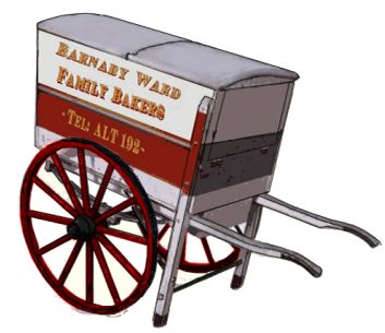  Bakers hand cart