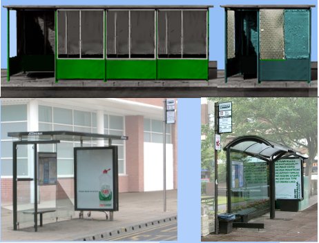 Post 1980s Bus shelters