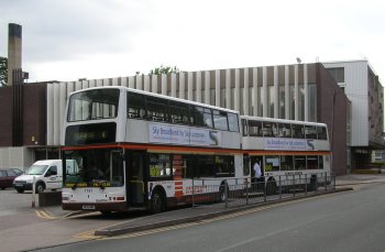 Photo of Bus terminus with loop road in 2006