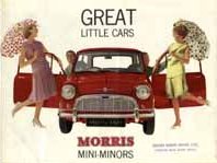 1963 advert for the Morris Mini Minor