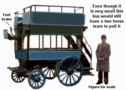 Horse drawn bus
