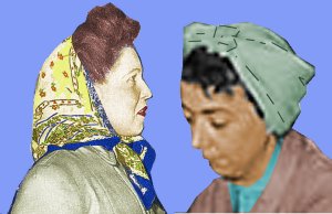 Typical Womens head scarves