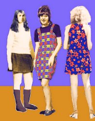 Typical mini skirts