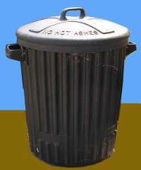 photo of plastic dustbins