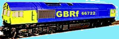 Sketch of a Class 66 loco loco