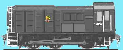 Sketch of  LMS Jackshaft shunter