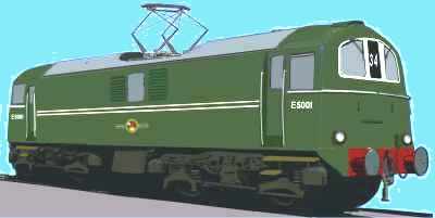 Sketch of class 71 loco