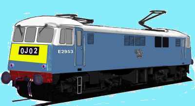 Sketch of class 82 loco