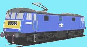 Sketch of class 83 loco