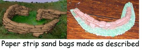 Photo of sandbags
