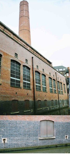 Photo of Canal side of Manchester CHP station