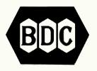 sketch of British Dyestuffs Corporation logo