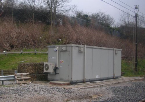 Photo of Modern solid stateportable switch room with air conditioning
