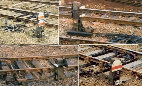 Photographs of BR standard disk type ground signals in 1997